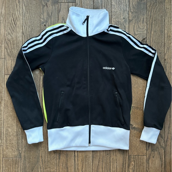 Rare Vintage Adidas 90s Zip Zipper Track Jacket Sz M - Picture 3 of 9